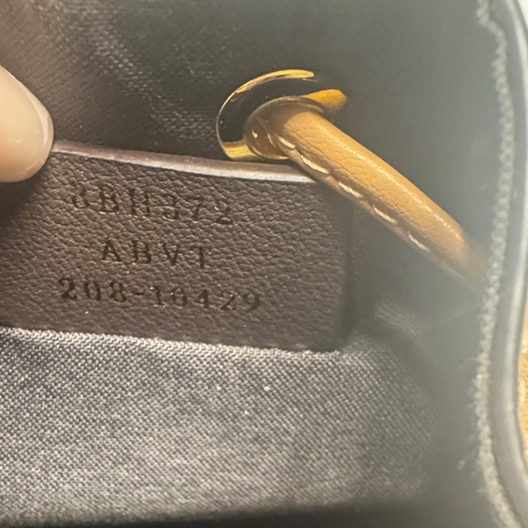 Fendi Blue and Tan Mini Bucket Bag - Picture 7 of 10